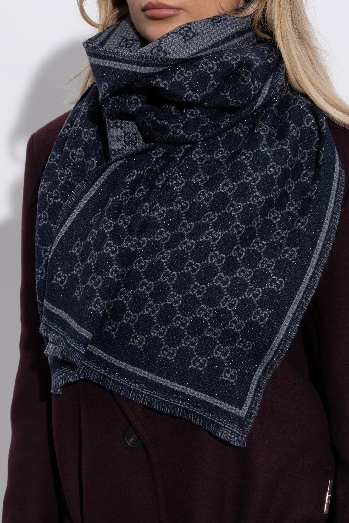 Gucci Scarf with monogram | Women's Accessories | Vitkac